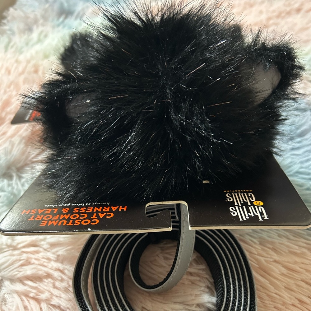 Thrills & Chills Black Cat Costume Harness and Leash